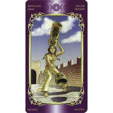 Sensual Wicca Tarot (cards) by Mada Mesar & Elisa Poggese Cards Book The Cheap for sale online
